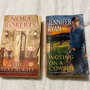 Nora Roberts and Jennifer Ryan Romance Books